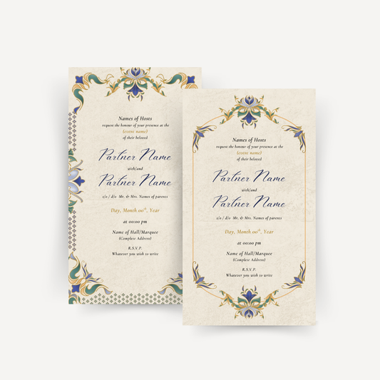 E-invite - Art Nouveau