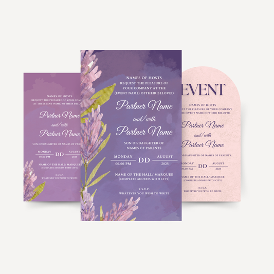E-invite - Lavender Lovin'