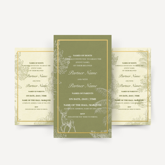 E-invite - Woodland Grace