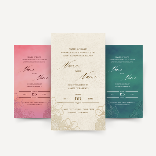 E-invite - Sunkissed Tides