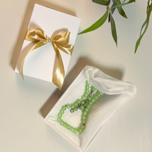 Ramadan Mubarak - Marble Tasbeeh