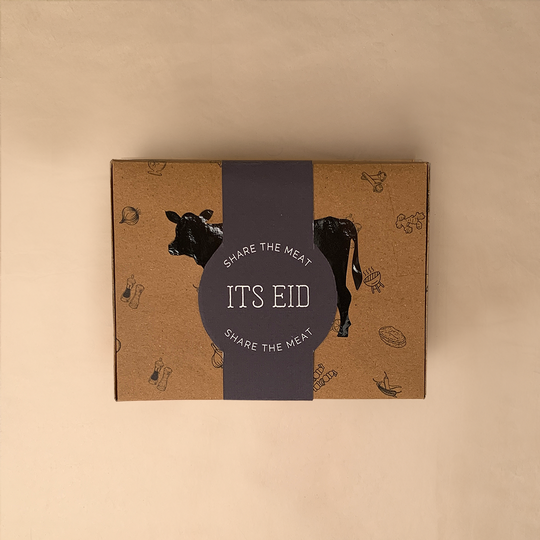Cow Meat Box Small (Pack of 5)
