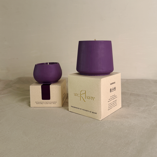 Soy Wax Scented Candle - Purple Haze