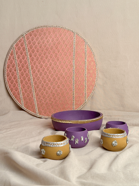 18" Mehndi Thaal Bundle 2