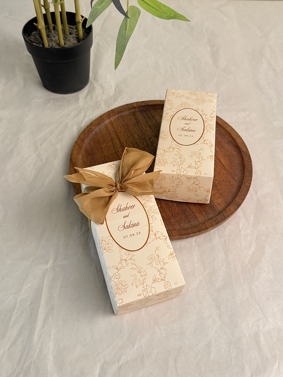 Floral Tapestry Box (2.25"x2.5"x5.5")