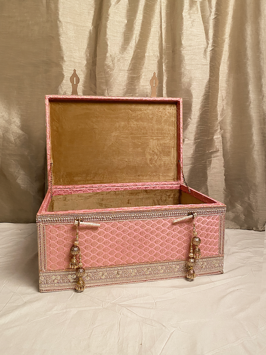 Bridal Trousseau Chest (Pink)