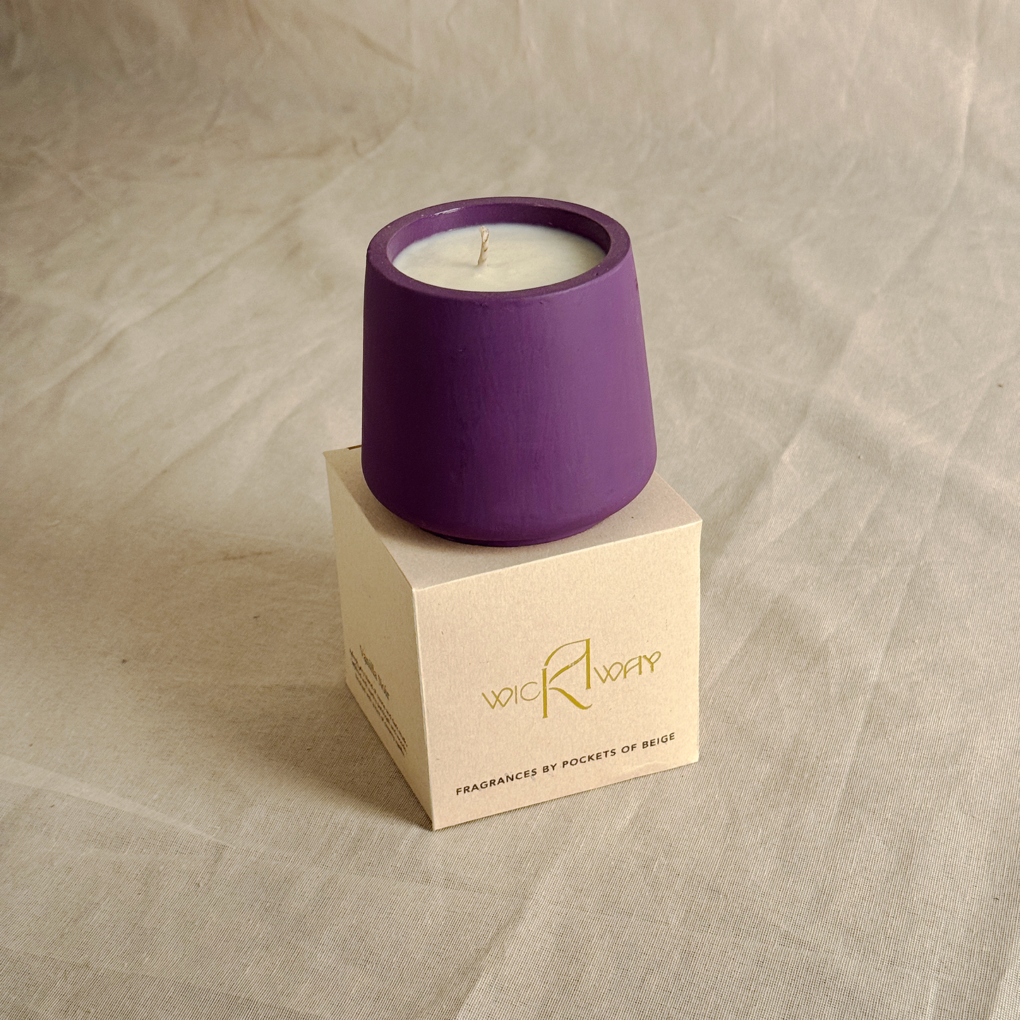 Soy Wax Scented Candle - Purple Haze