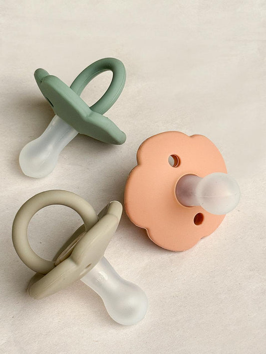 Silicone Pacifiers Pack of 3
