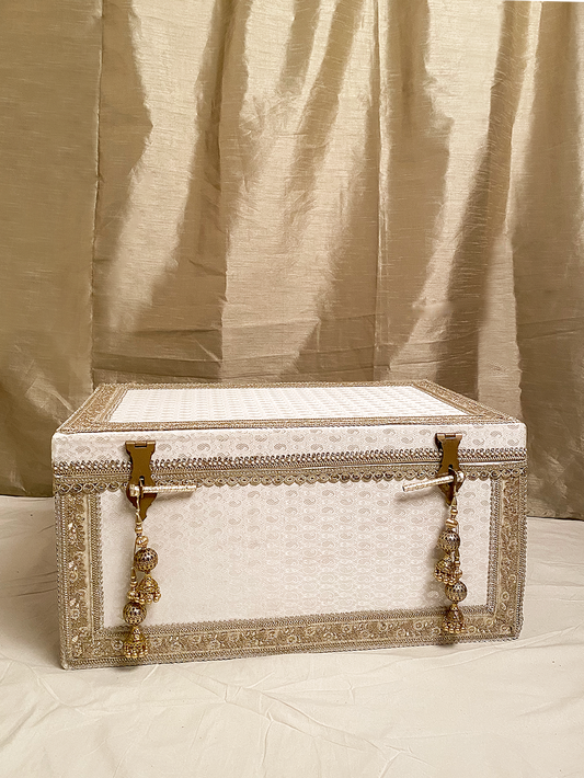 Bridal Trousseau Chest (White)