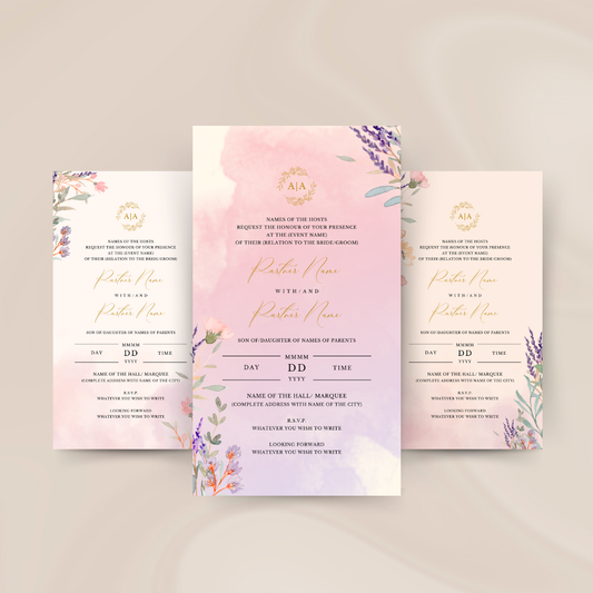 Digital Invite Bundle - Secret Garden