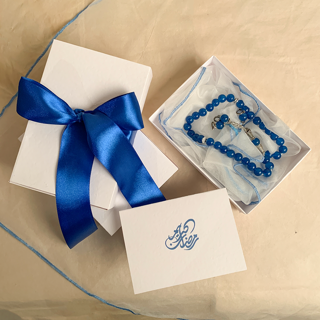Ramadan Mubarak - Marble Tasbeeh