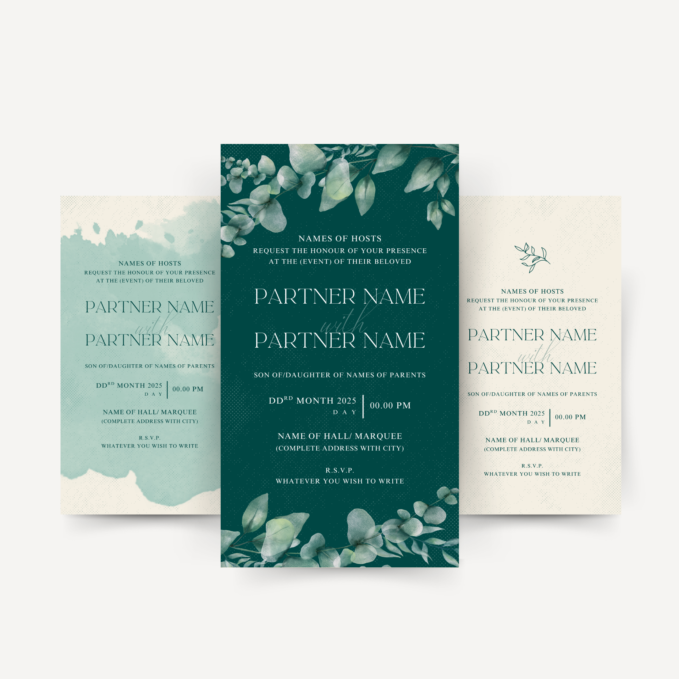 E-invite - Olive