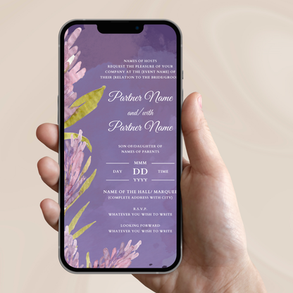 Digital Invite Bundle - Lavender Lovin'