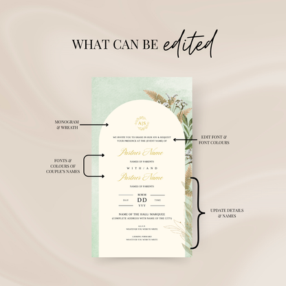 Digital Invite Bundle - Porcelain Terraces