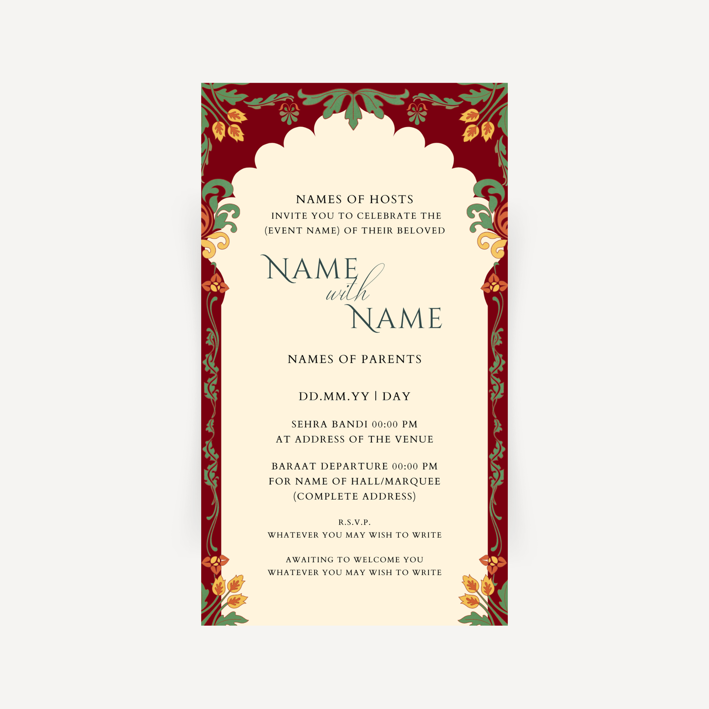 E-invite - Diwan-e-Khaas