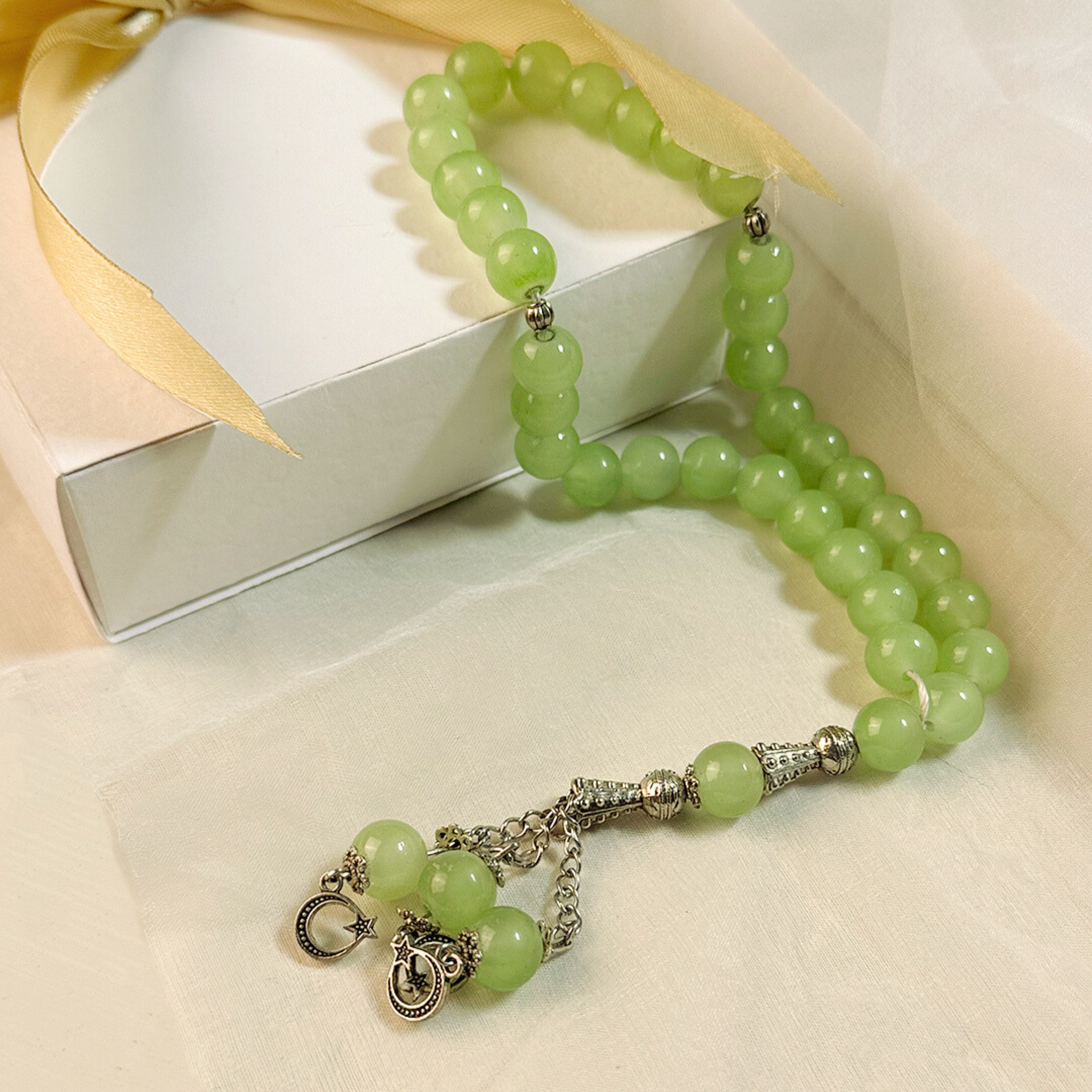 Ramadan Mubarak - Olive Green Gift Box (Soft Box)