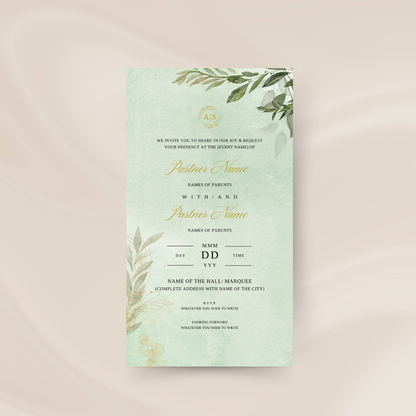 Digital Invite Bundle - Porcelain Terraces