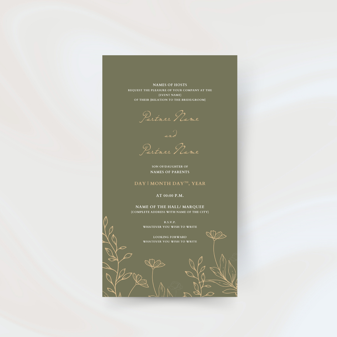 Digital Invite Bundle - Tuscany