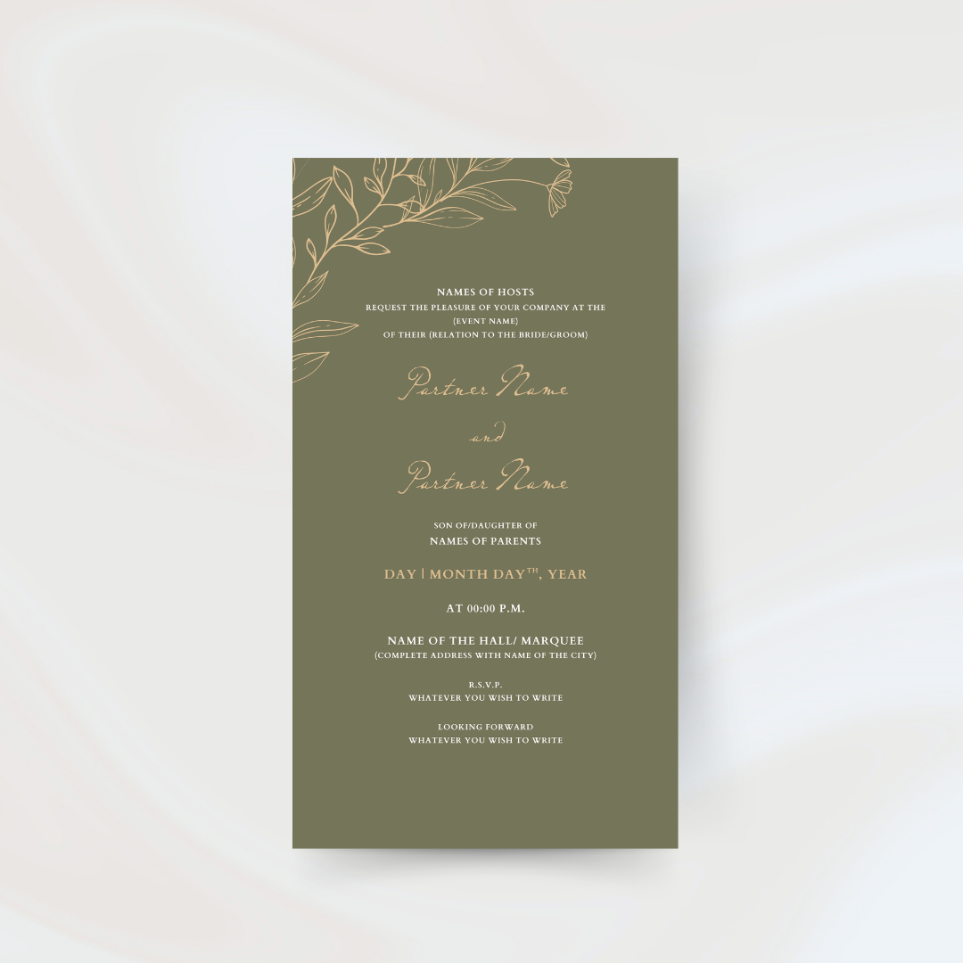Digital Invite Bundle - Tuscany