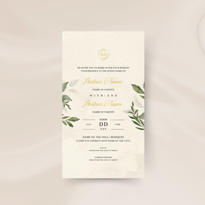 Digital Invite Bundle - Porcelain Terraces