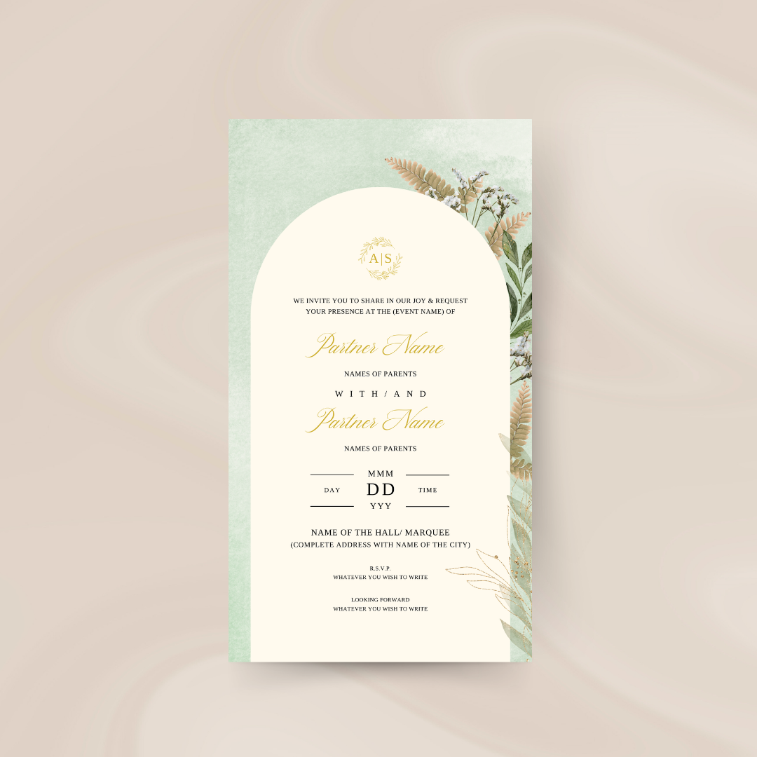 Digital Invite Bundle - Porcelain Terraces