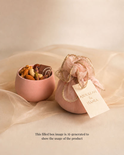 Cement Bid Containers - Pink