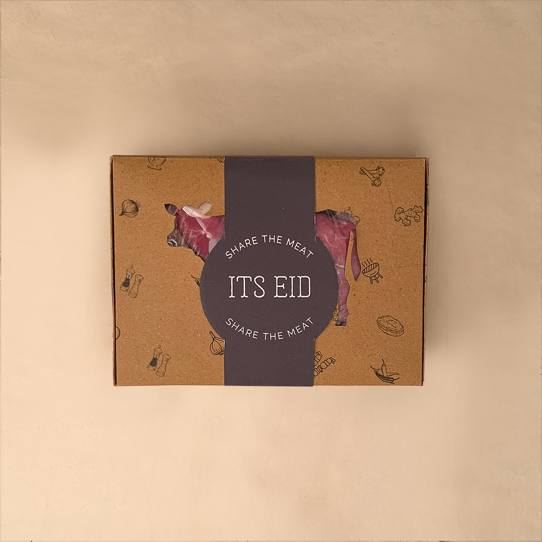 Cow Meat Box Small (Pack of 5)
