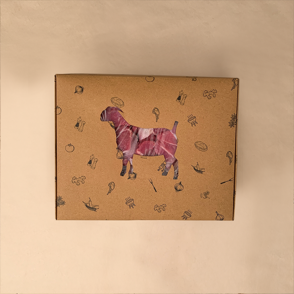 Goat Meat Box Large (Pack of 5)