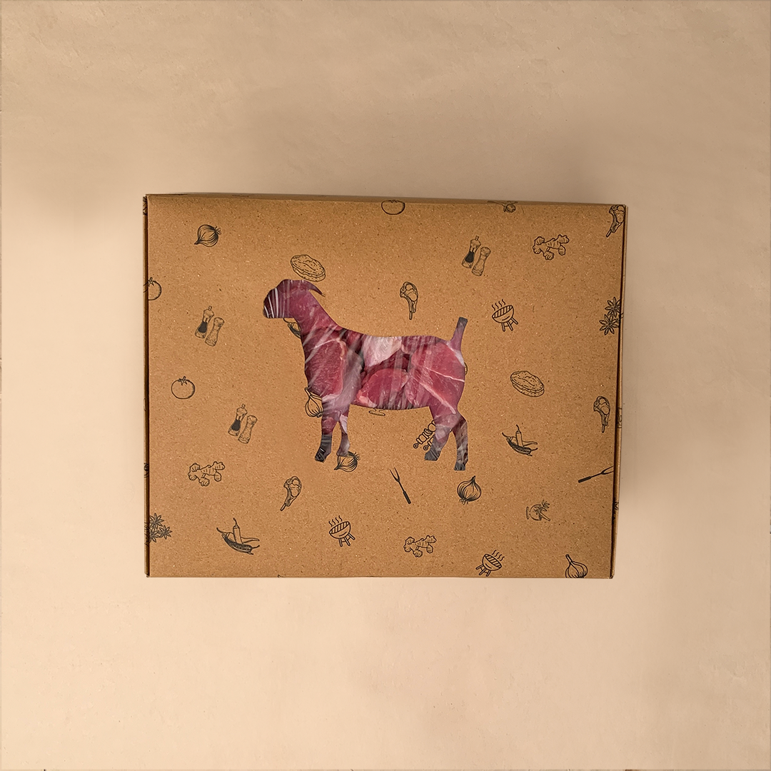 Goat Meat Box Large (Pack of 5)