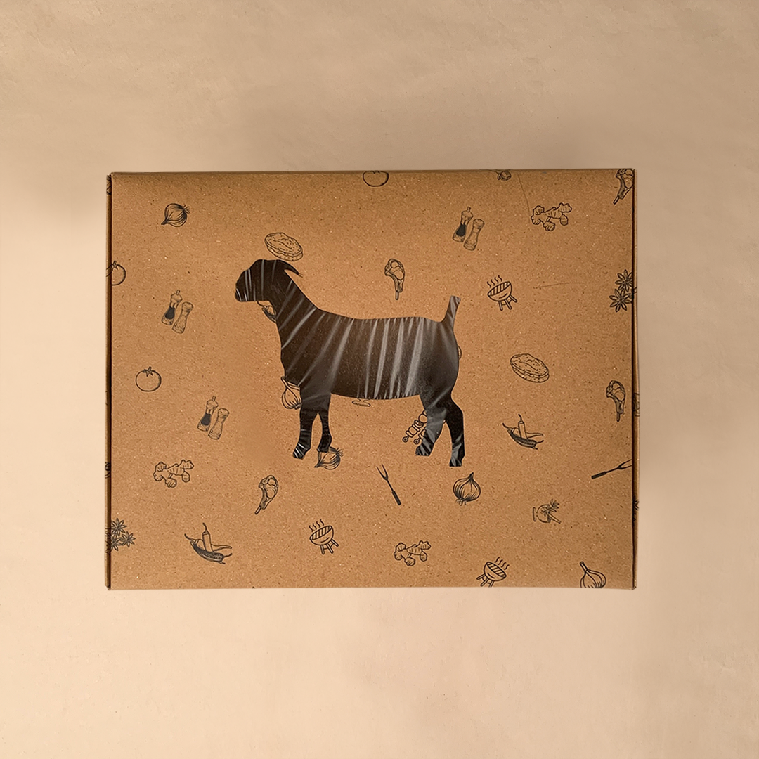 Goat Meat Box Large (Pack of 5)