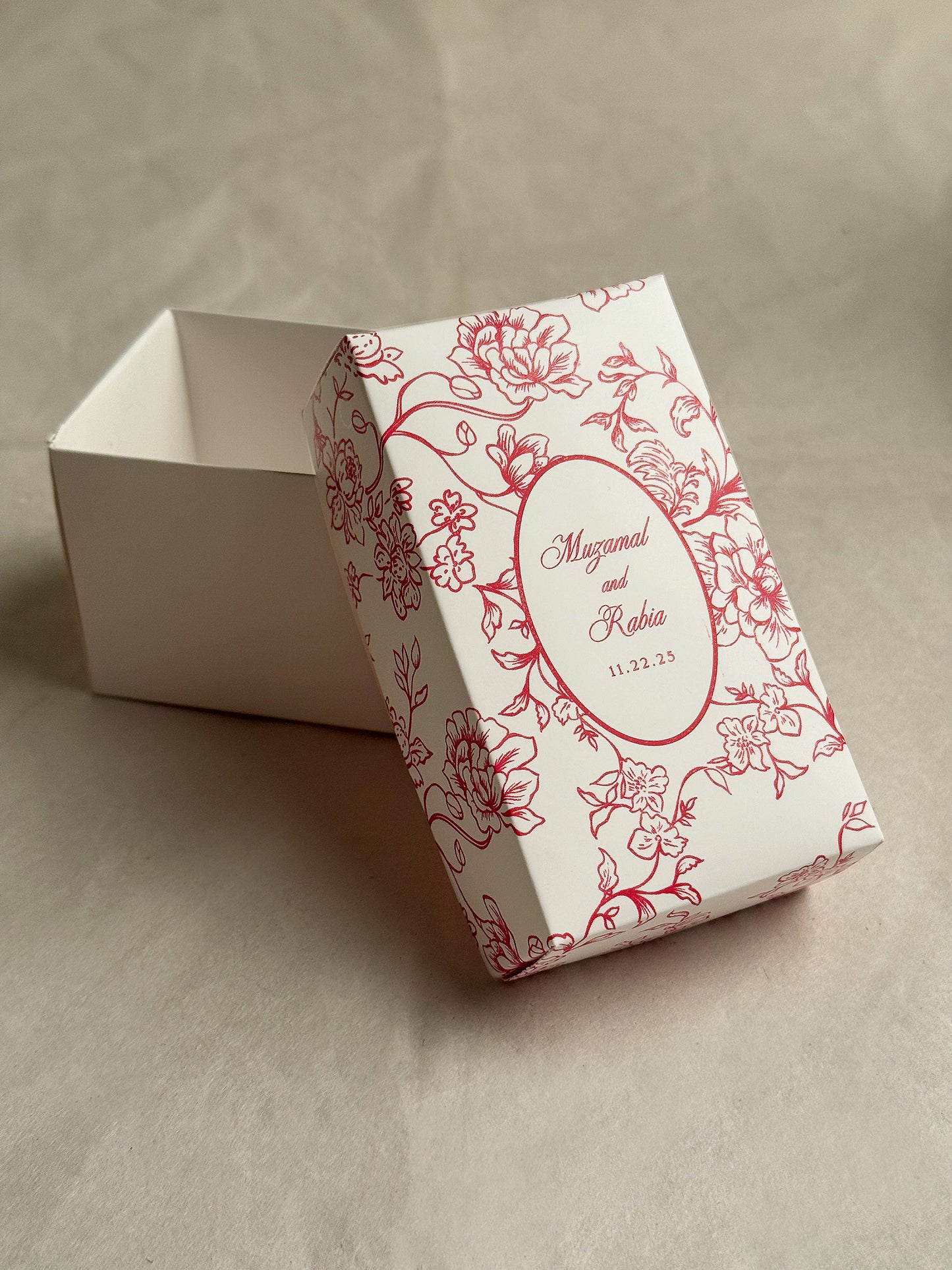 Floral Tapestry Box (2x2x3.5)