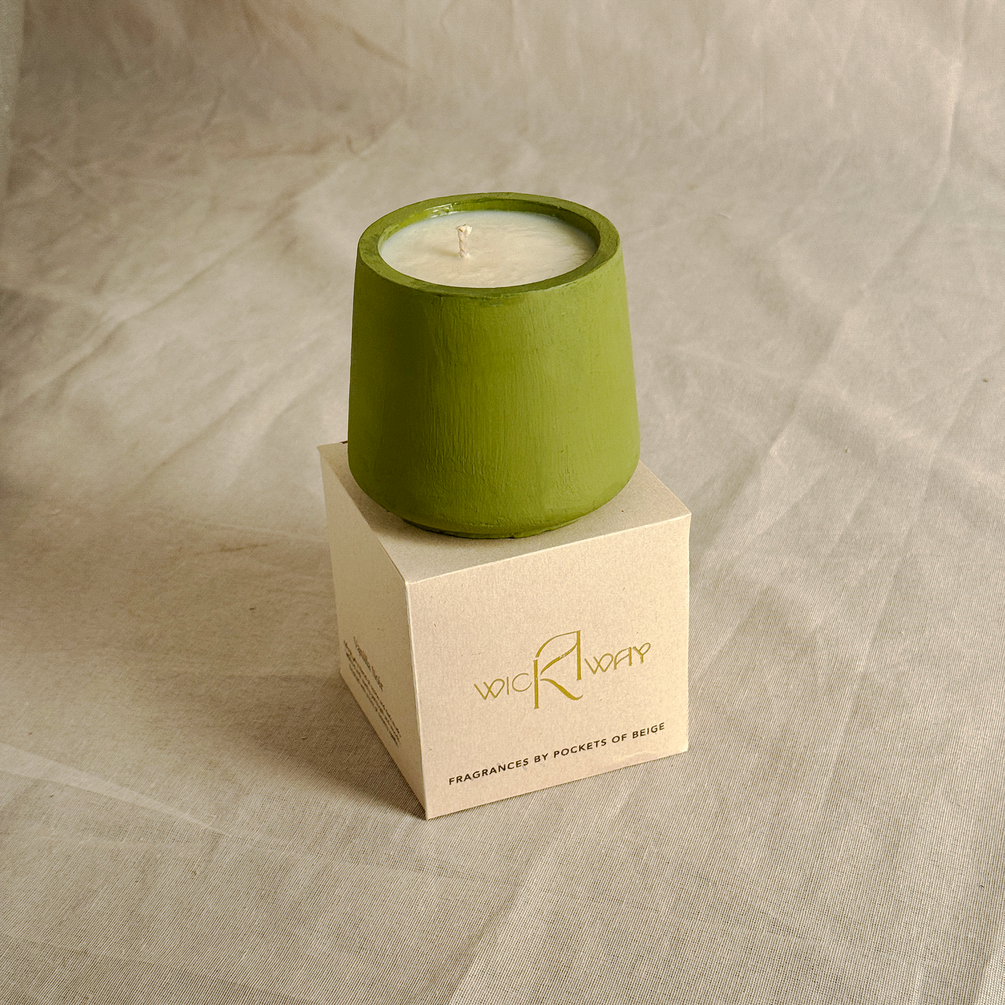 Soy Wax Scented Candle - Vanilla Noir