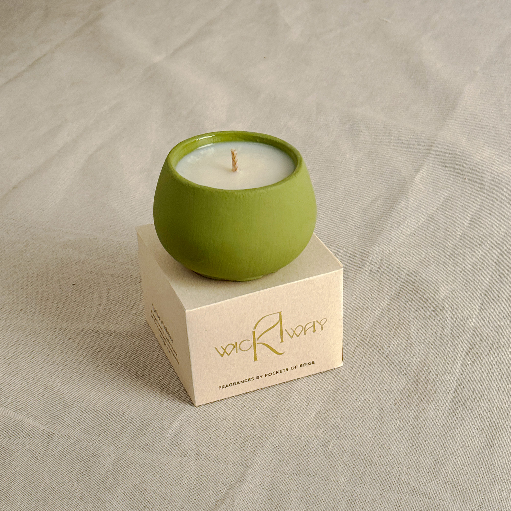 Soy Wax Scented Candle - Vanilla Noir