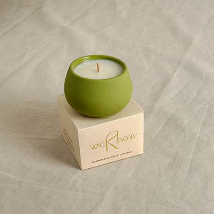 Soy Wax Scented Candle - Vanilla Noir