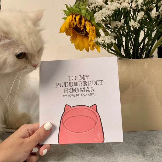 Mother's Day Card: For Cat Moms