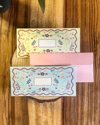 "Squiggly" Envelopes (Pack of 3)