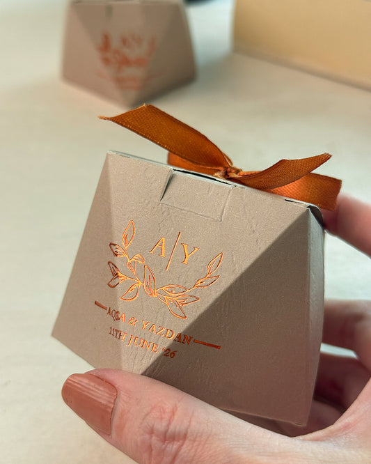 Bid Box - Hexagonal Charm