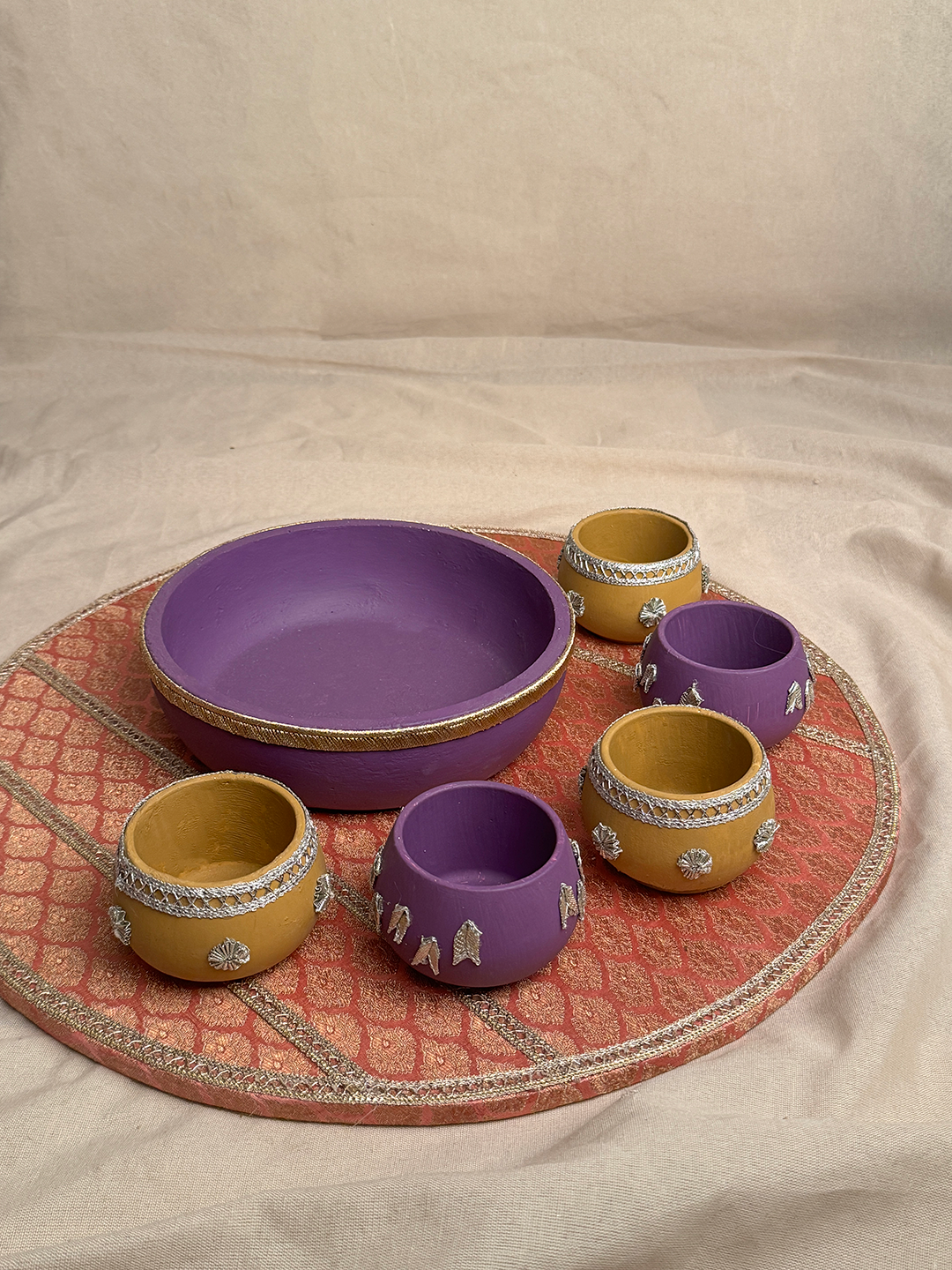 18" Mehndi Thaal Bundle 2