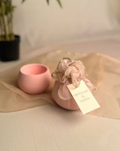 Cement Bid Containers - Pink
