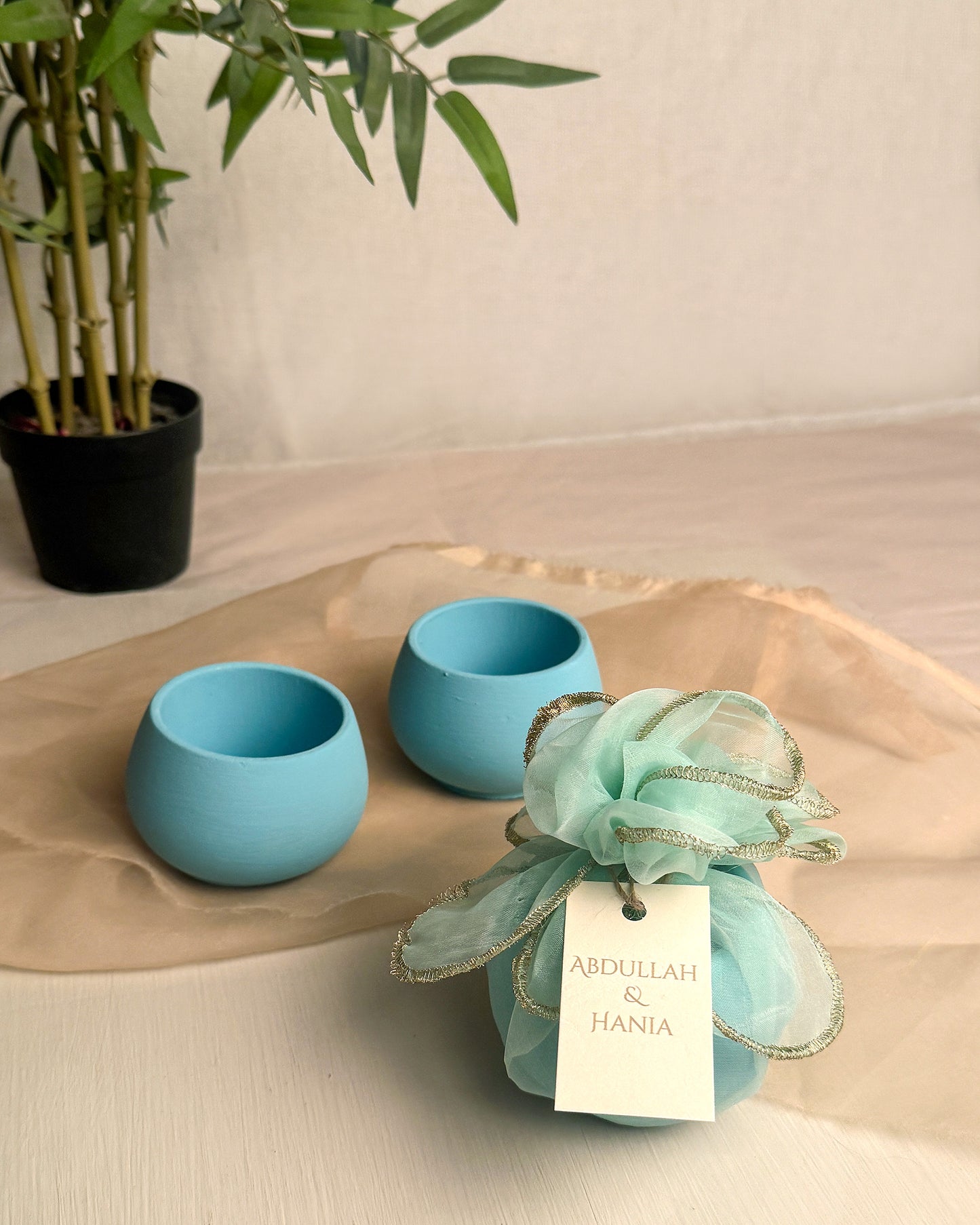 Cement Bid Containers - Blue
