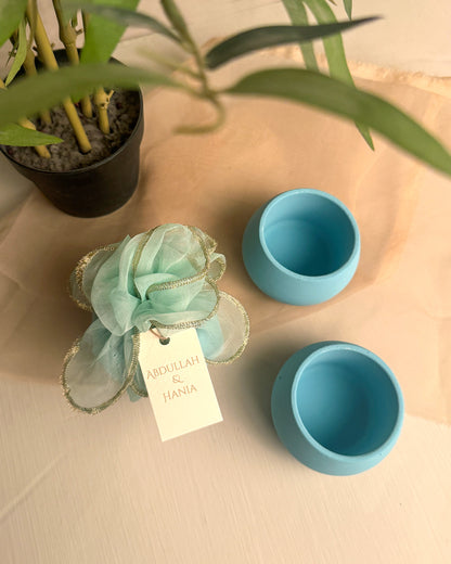 Cement Bid Containers - Blue