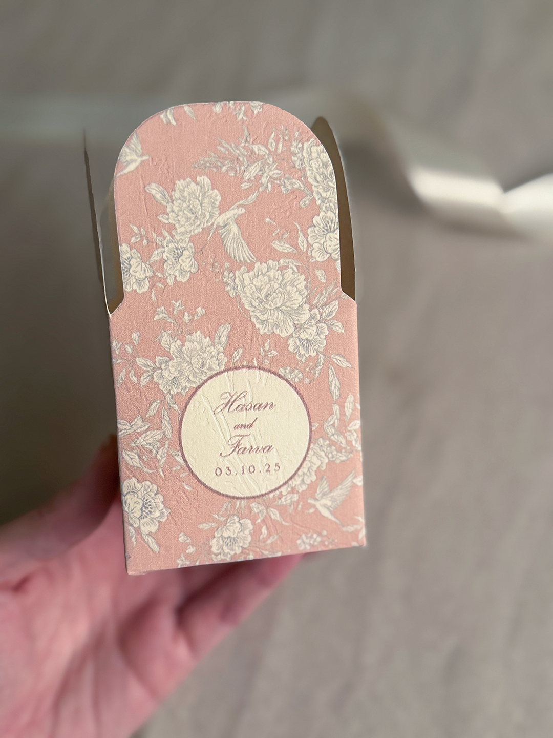 Bid Box - The Somerset (Pink)