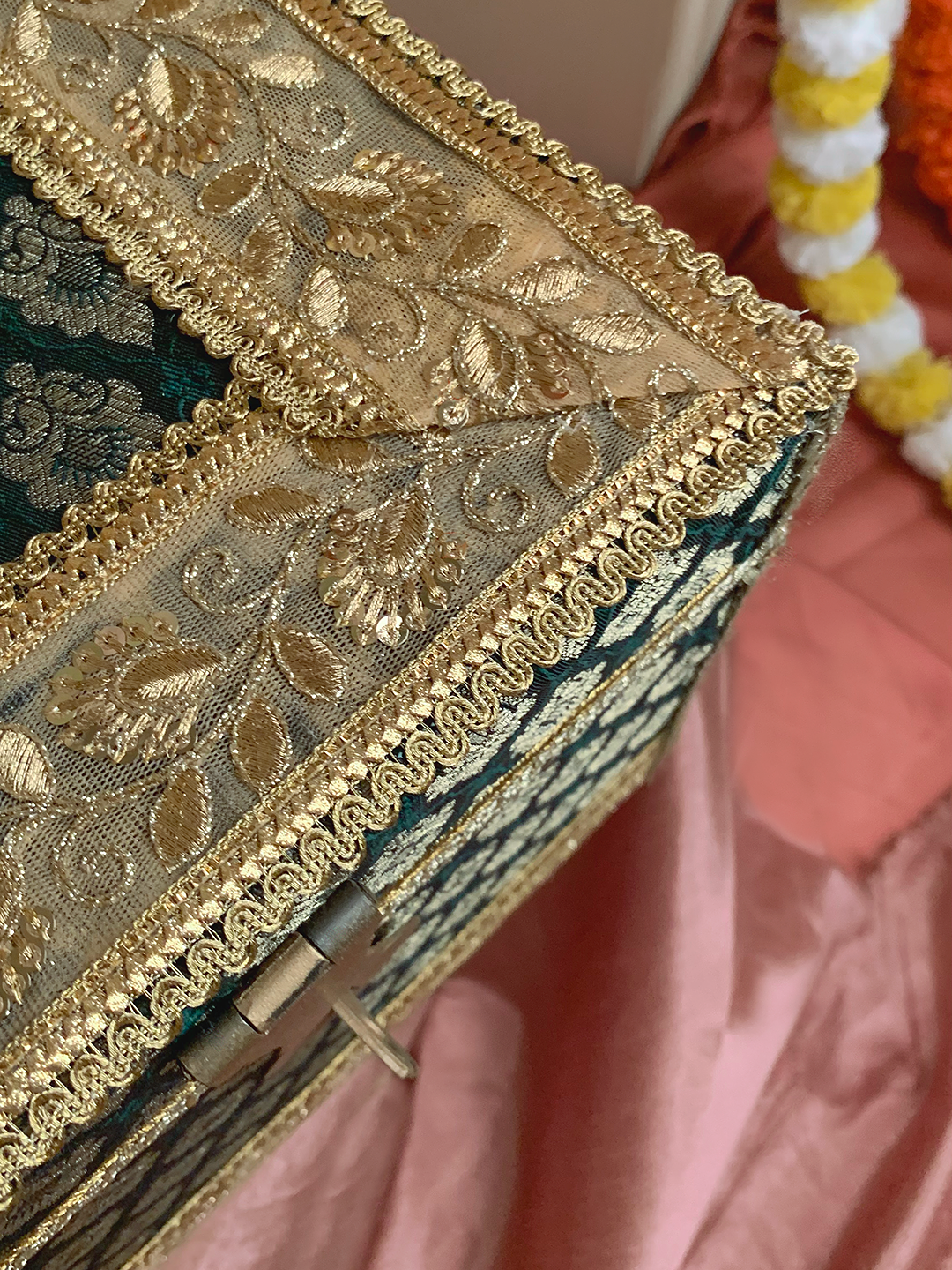 Bridal Trousseau Chest (Dark Green)