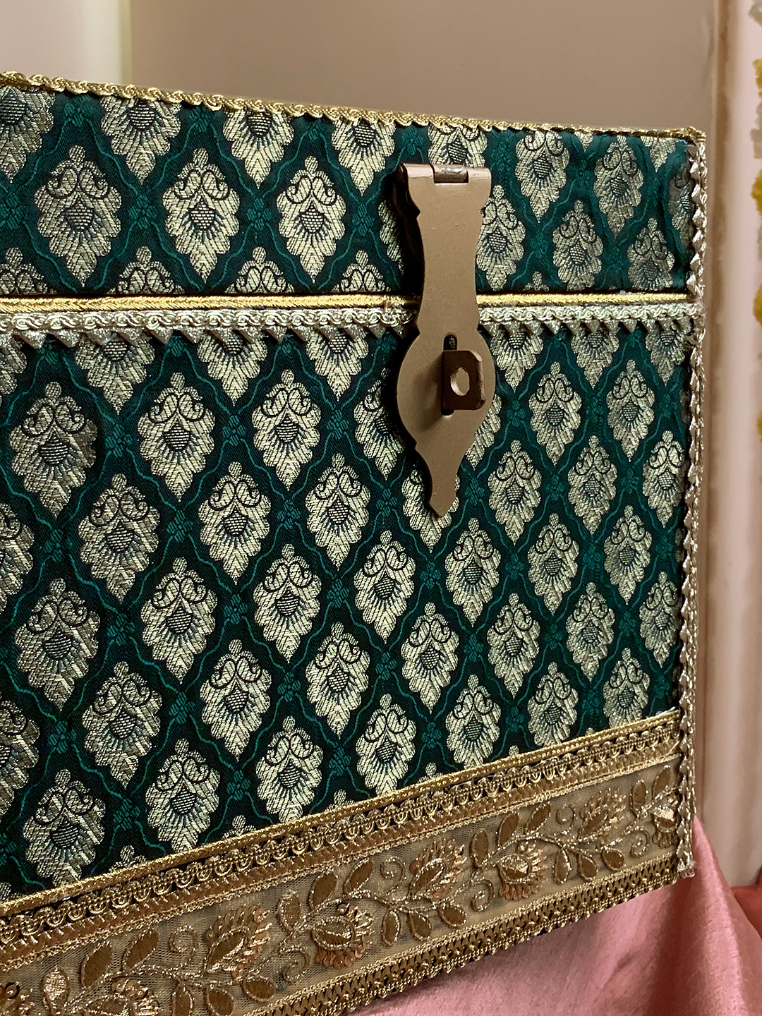 Bridal Trousseau Chest (Dark Green)