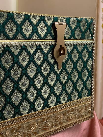 Bridal Trousseau Chest (Dark Green)