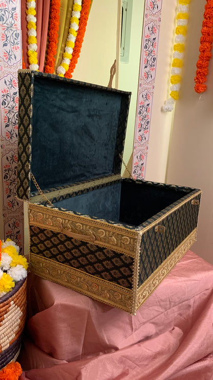 Bridal Trousseau Chest (Dark Green)