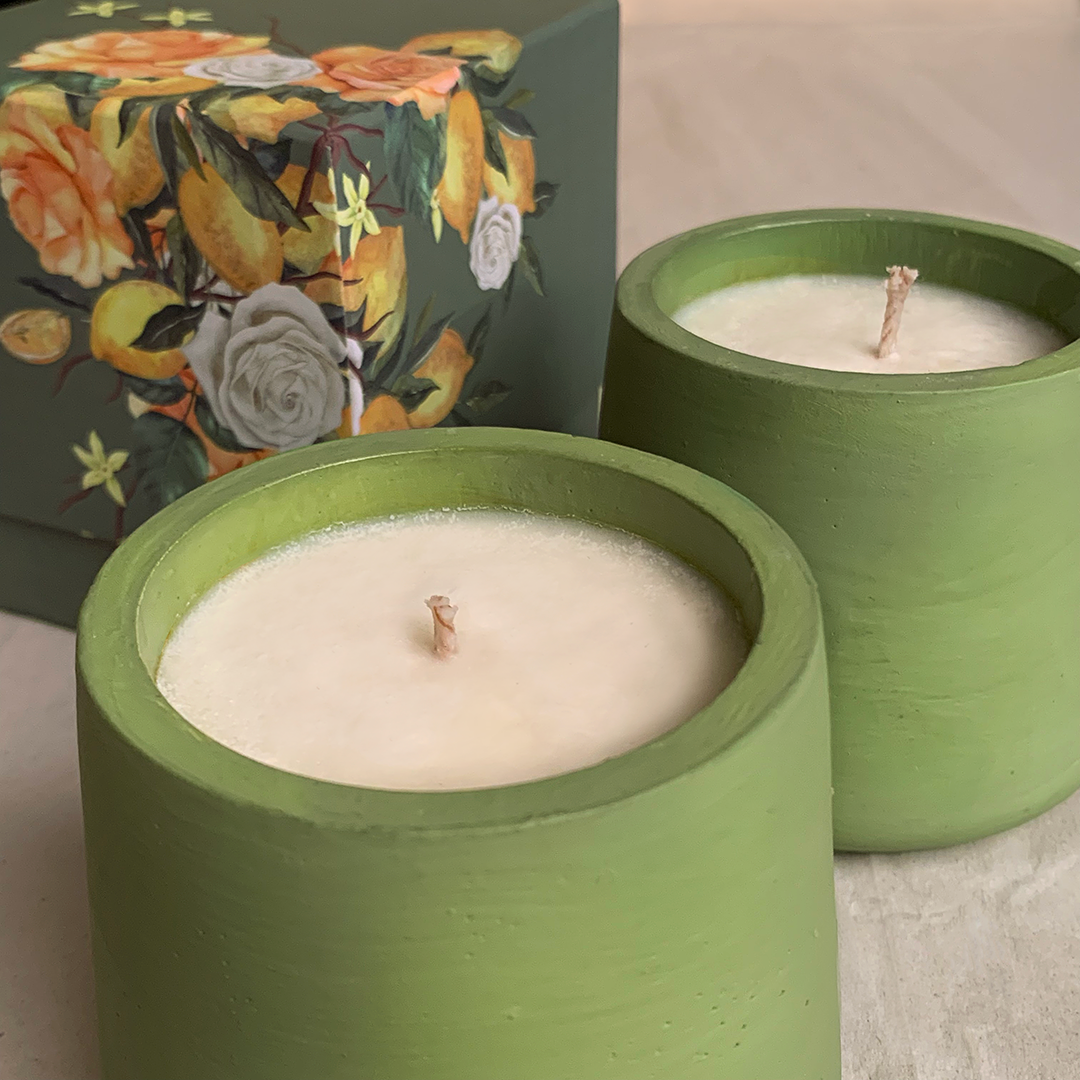 Soy Wax Scented Candle - Vanilla Noir