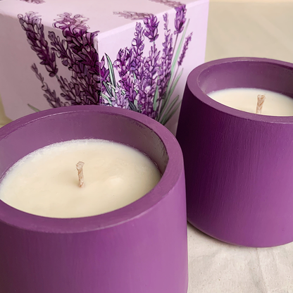 Soy Wax Scented Candle - Purple Haze