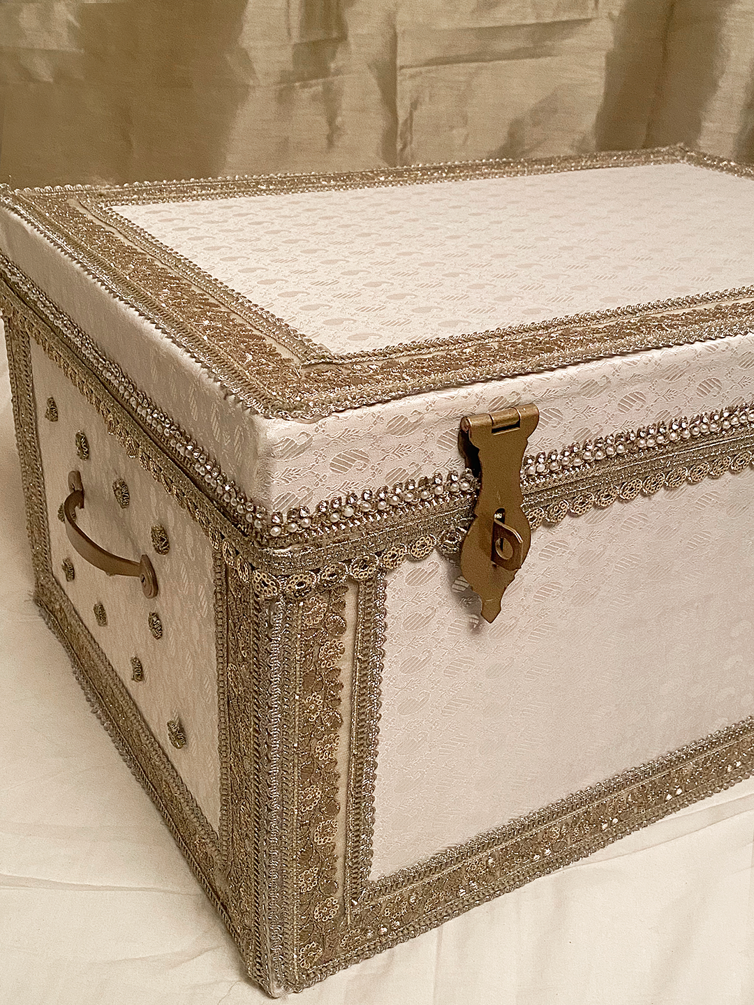 Bridal Trousseau Chest (White)