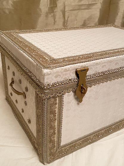 Bridal Trousseau Chest (White)